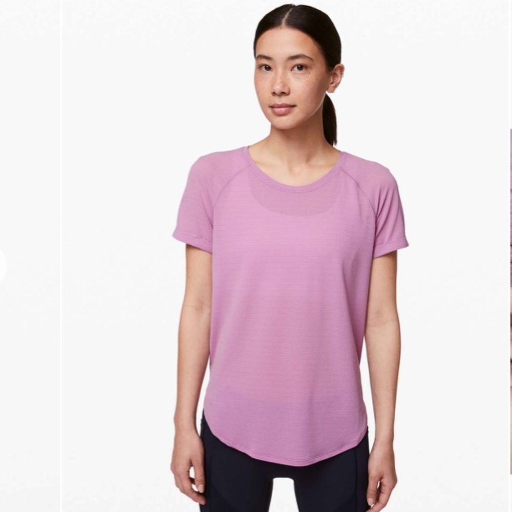 Lululemon Open Up Tie Back Tee